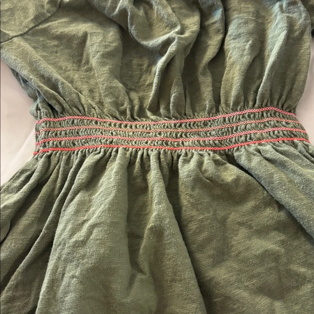 Old Navy Olive Green Kids Dress 3T